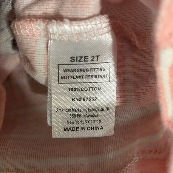 Disney Stitch 3-Piece Pajama set 2T - Picture 4 of 4